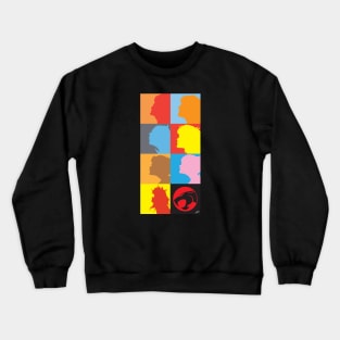 Cat's Profile Crewneck Sweatshirt